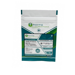 Phyto Extractions- Shatter - Strawberry Ice - 1g