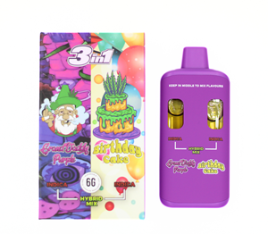 Territory Vapes - Dual Chamber Vape - Grand Daddy Purple & Birthday Cake - 6g