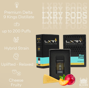 LXRY - Pods - Blue Frost - Hybrid - 1g