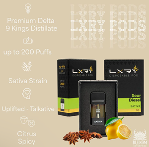 LXRY - Pods - Sour Diesel - Sativa - 1g