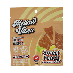 Mellow Vibes - 600mg - Sweet Peach - Indica