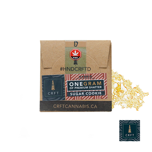 CRFT - Shatter - Sugar Cookie - Hybrid - 1g