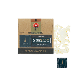CRFT - Shatter -  MK Ultra - Indica - 1g