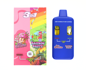 Territory Vapes - Dual Chamber Vape - Pink Gelato & Rainbow Runts - 6g