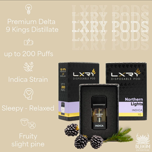 LXRY - Pods - Northern Lights - Indica - 1g