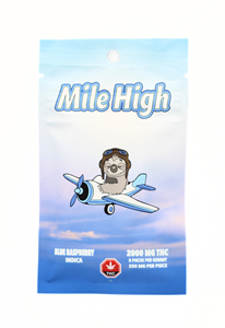 Mile High - Edibles - 2000mg - Indica - Blue Raspberry