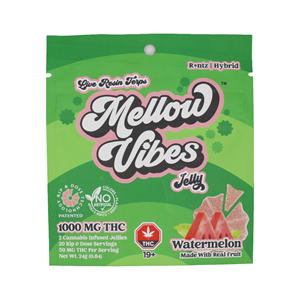 Mellow Vibes - 1000mg - Watermelon - Hybrid