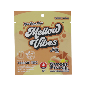 Mellow Vibes - 1000mg - Sweet Peach - Indica