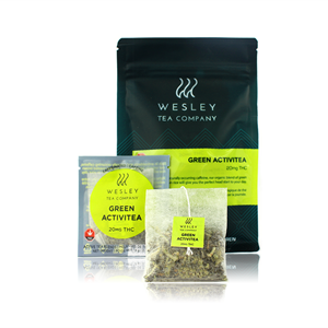 Wesley Tea Co Green Activitea - 20mg THC - 10 Sachets