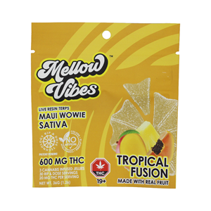 Mellow Vibes - 600mg - Tropical Fusion - Sativa