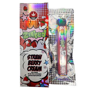 Zonked - Live Resin Vape - Strawberry Cream - 1g