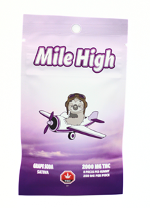 Mile High - Edibles - 2000mg - Sativa - Grape Soda