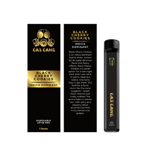 Gas Gang - HTFSE Vape - Black Cherry Cookies - Indica 1g