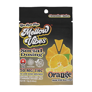 Mellow Vibes - 50mg - Orange - Sativa