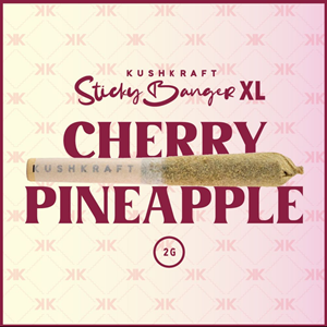 KushKraft - XL Sticky Banger - Cherry Pineapple - 2g - Sativa
