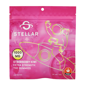 Stellar Gummies - 1000mg - Strawberry Kiwi