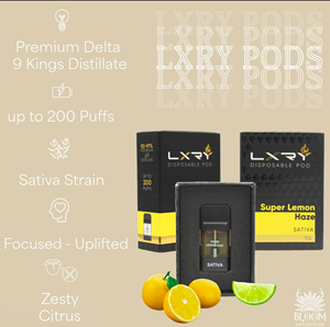 LXRY - Pods - Super Lemon Haze - Sativa - 1g