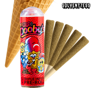 SOLVENT7ESS - Dooby's - Frosted Cones - Golden Apple - 5g - 5pk