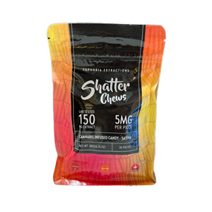 Shatter Chews - Sativa - Sour Diesel - 150mg THC