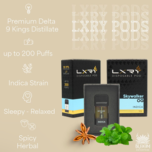 LXRY - Pods - Skywalker OG - Indica - 1g